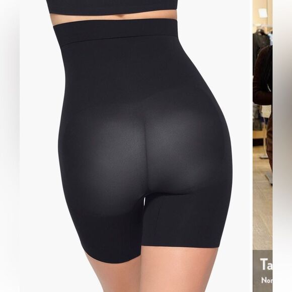 Skims NWT Everyday Sculpt Midthigh Short in Onyx XS - Picture 2 of 6